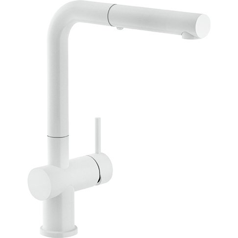 Active Plus Metalic Doccia Duşlama Özellikli Spiralli Matt White Evye Bataryası