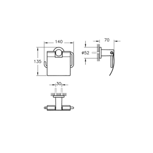 Artema İlia Tuvalet Kağıtlığı A44390