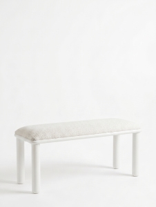 Woodenbend Arya Beyaz Bench