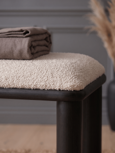 Woodenbend Arya Siyah Bench