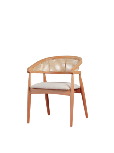 Woodenbend Nicolo Naturel 100 cm Yuvarlak Yemek Masası Takımı