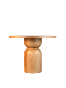 Woodenbend Nicolo Naturel 100 cm Yuvarlak Yemek Masası Takımı