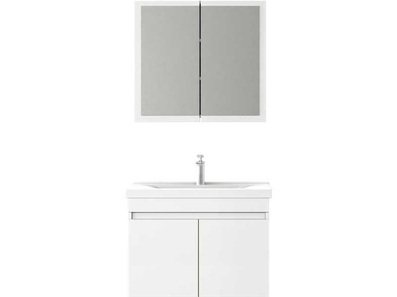 Biani Dikili 70 cm Banyo Dolabı Beyaz