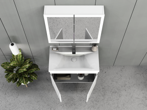 Biani Dikili 70 cm Banyo Dolabı Beyaz