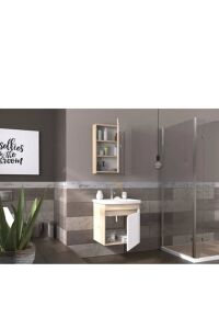 Biani Ayda Poplar 55 cm Banyo Dolabı