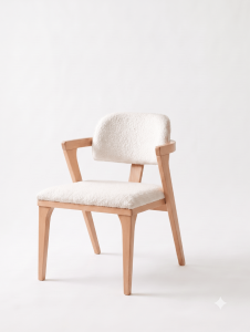 Woodenbend Noa Ahşap Sandalye Naturel Meşe