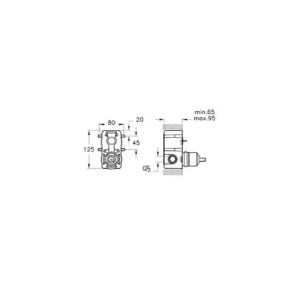 VitrA Minimax Square Ankastre Banyo Seti