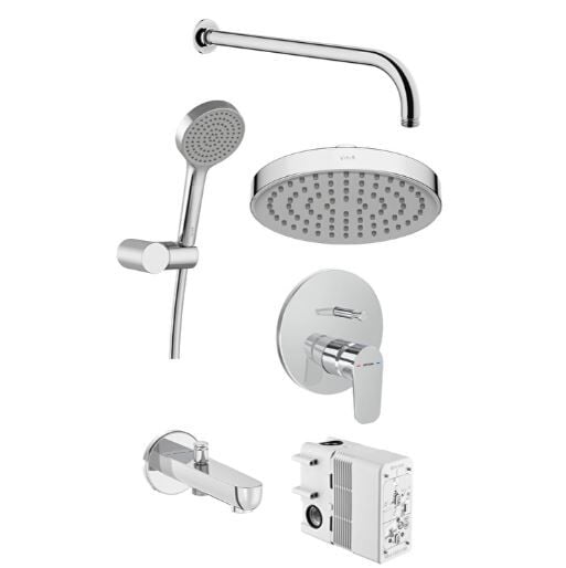 VitrA Flow Round Ankastre Banyo Seti
