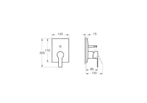 Artema Flo S Ankastre Banyo Bataryası (Sıva Üstü Grubu)