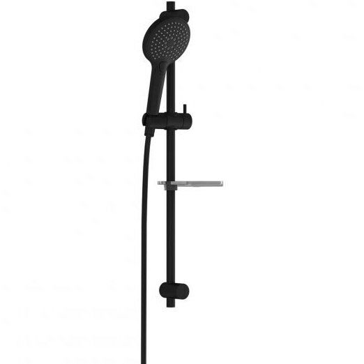 VitrABliss 3F Sürgülü El Duşu Takımı Mat Siyah