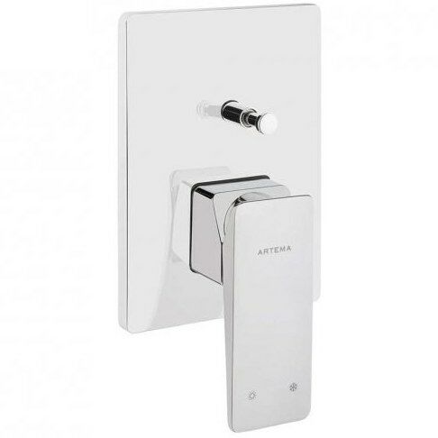 Artema Brava Ankastre Banyo Bataryası Sıva Üstü Krom