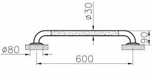 Artema Tutunma Barı (60 cm)A44449