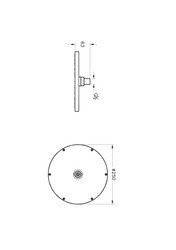 VitrA Origin XL Duş Başlığı