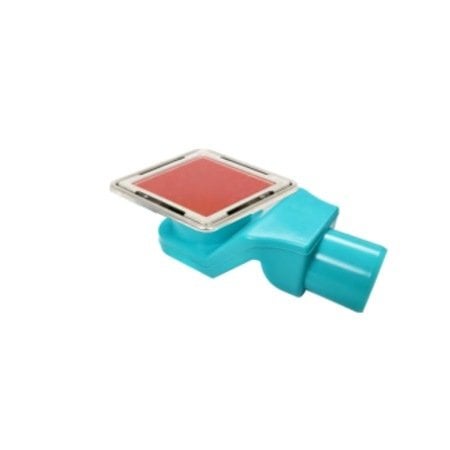 Sukar 10x10 Paslanmaz Çelik Camlı Yandan Çıkışlı Yer Süzgeci