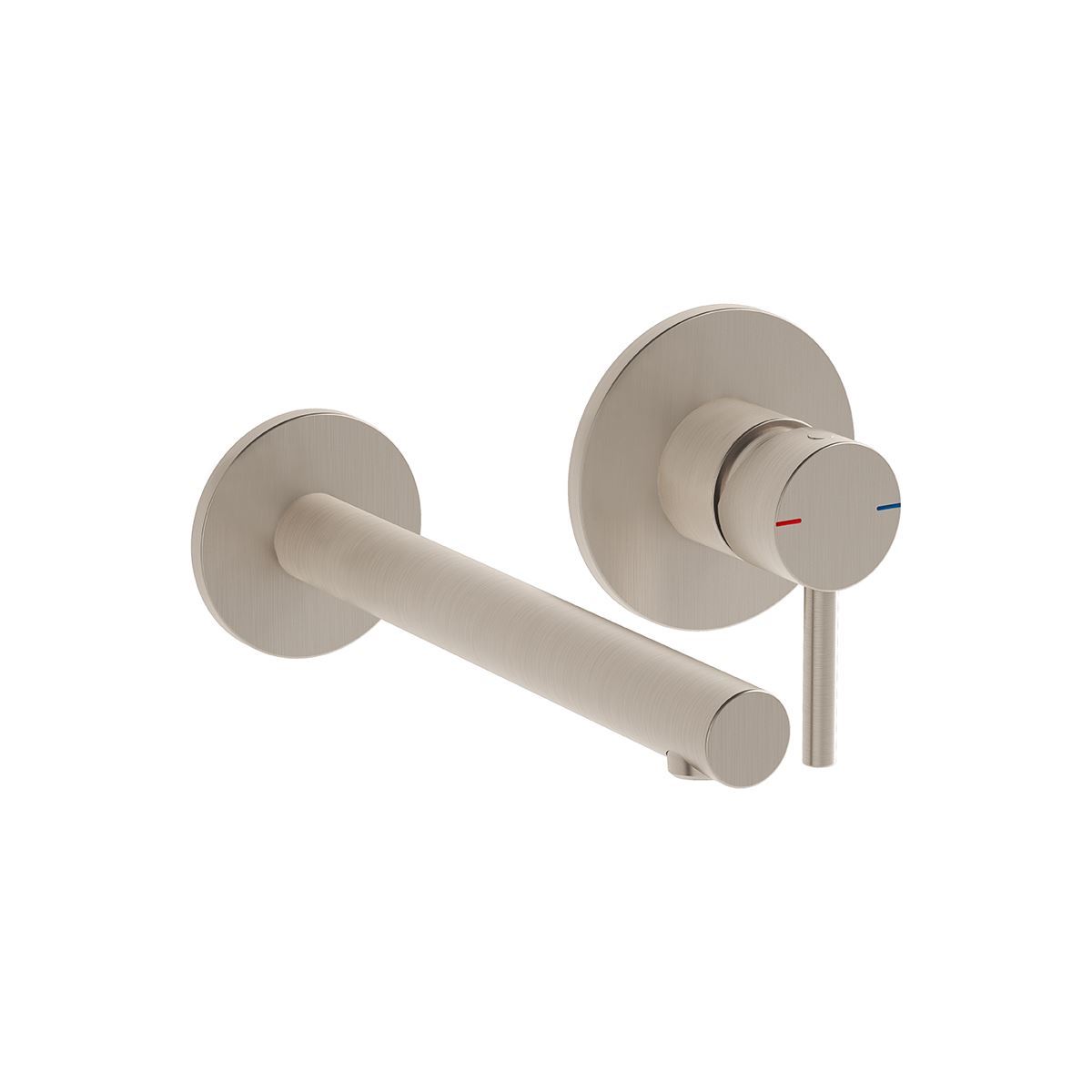 Vitra Origin Ankastre Lavabo Bataryası Fırçalı Nikel