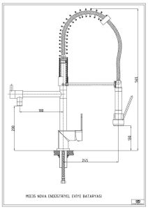 GPD MEE35 NOVA ENDÜSTRİYEL EVİYE BATARYASI