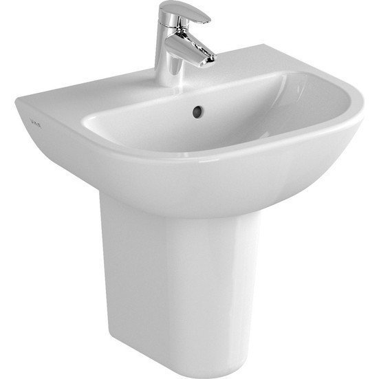 Vitra S20 Yarım Ayaklı Lavabo 50 cm