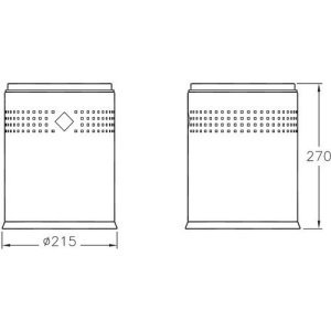 Artema Arkitekta Çöp Kovası 5 Litre A44066
