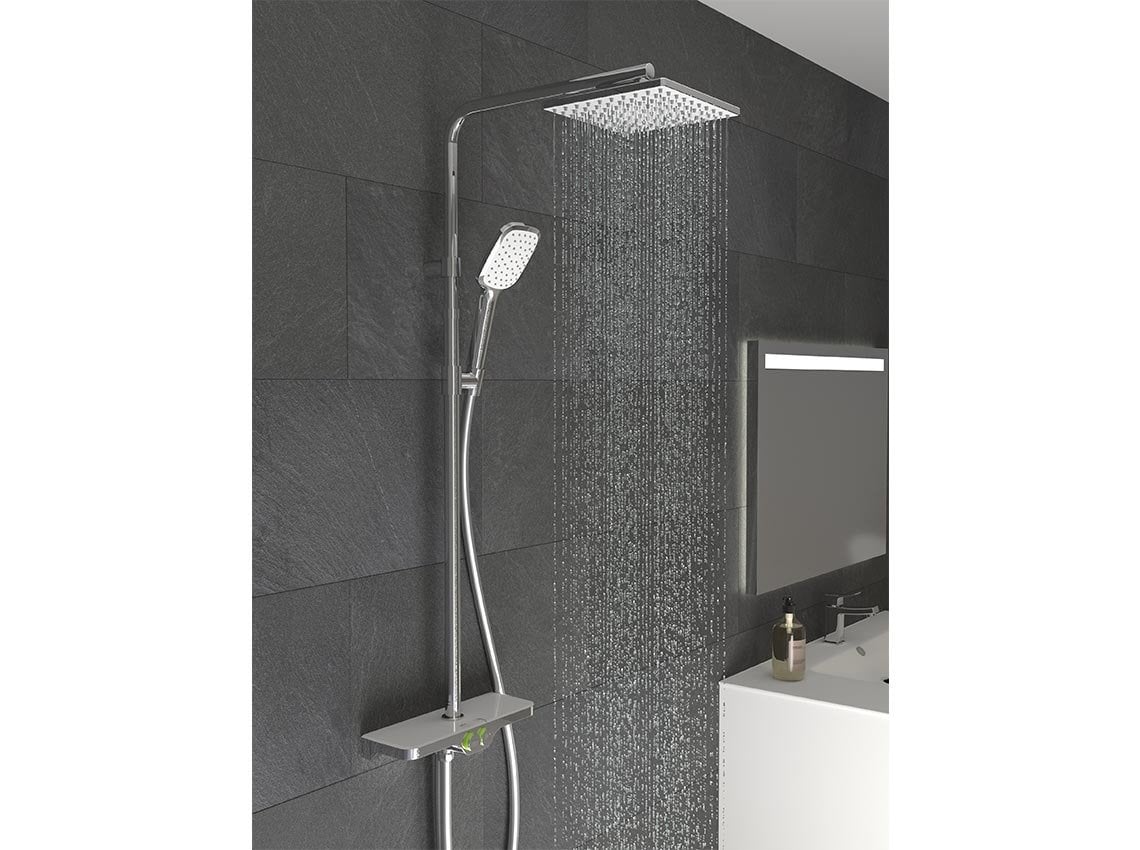 Dasa Teska Doris Square Duş Robotu İki Yönlü Krom