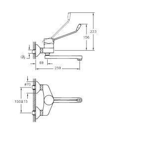 Artema Aquamed Doktor Bataryası (duvardan)