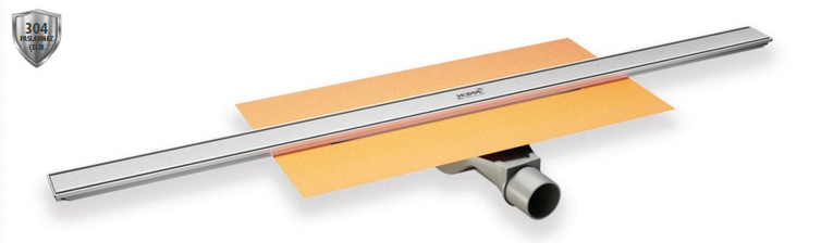 HÜPPE VİRTUOSO LİNEER DUŞ KANALI 60 CM MAT(48 LT YANDAN SİFON)