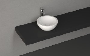 İsvea B Plus Tezgahüstü Lavabo 42 cm - Satin Beyaz