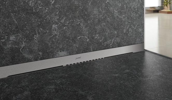 HÜPPE AMBİANCE DUŞ KANALI 60 CM PARLAK(DUVARDAN)+60 MM LİNEER DUVAR GİDERİ