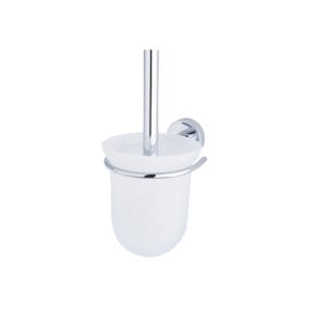 Fiesta Krom FI 5020 Klozet Süpürgesi Küçük Camlı