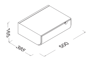 ISVEA S'AQUA MARİNO ÇEKMECE ÜNİTESİ 50 CM D.KAP MEŞE