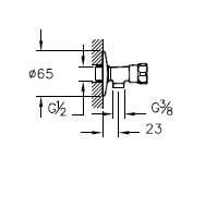 Artema Ara Musluk G 3/8