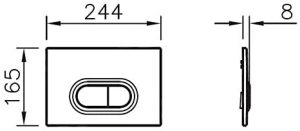VİTRA LOOP O KUMANDA PANELİ P. BEYAZ