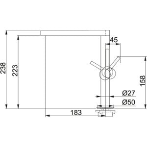 Lounge Spiralsiz Krom