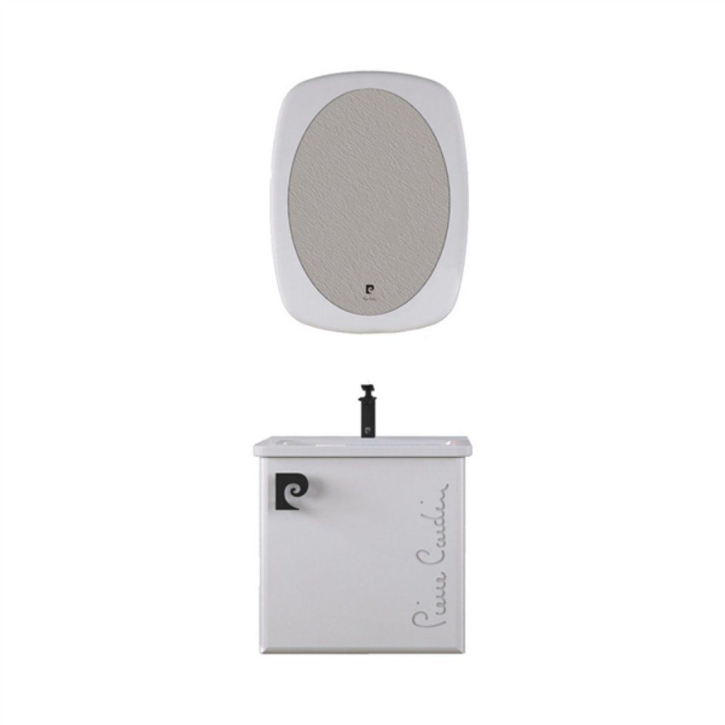 PİERRE CARDİN STAR 60 ANTIQUE WHITE BANYO DOLABI +60 CM LAVABO