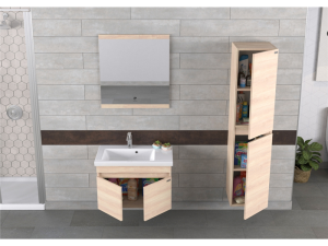 PİERRE CARDİN SUMMER 70 CM POPLAR BANYO DOLABI