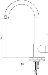 GPD MTE165 -S GİLDO TEK GÖVDE EVİYE BATARYASI SİYAH
