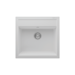 Real Stone K004 Olympos Granit Eviye Beyaz 56 x 53 Cm