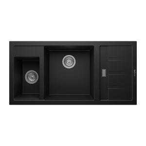 REAL STONE ASPENDOS GRANİT EVİYE P022 SİYAH