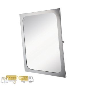 ONNO BANYO BEDENSEL ENGELLİ AYNASI PASLAMAZ ÇELİK ÇERÇEVELİ MAFSALLI