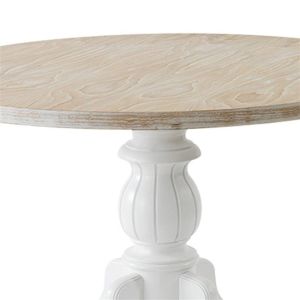 WOODENBEND TONDO MASA BEYAZ