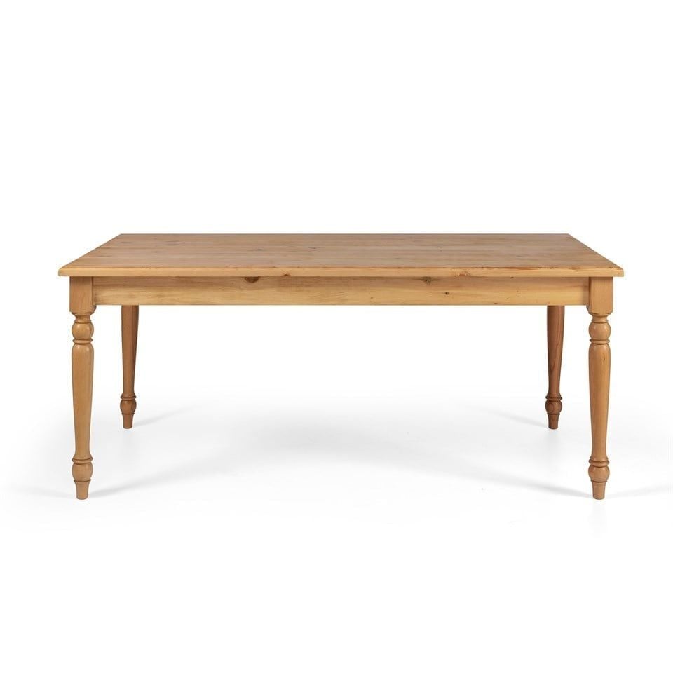 Negüzelev Nevon Naturel Ahşap Masa