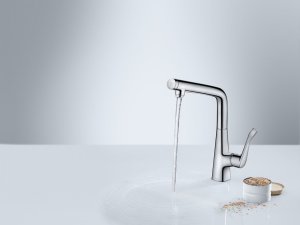 Hansgrohe Metris Select Tek kollu eviye bataryası 320