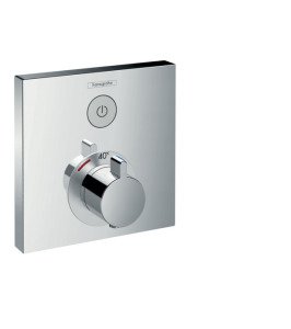 Hansgrohe ShowerSelect Termostat ankastre montaj, 1 çıkış için