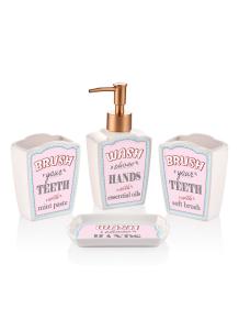 The Mia Banyo Seti 4 Parça