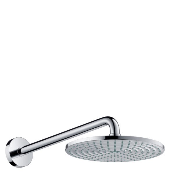 Hansgrohe Raindance S Tepe duşu 240 1 jet, Ecosmart, 9 lt/dk, duş dirseği ile