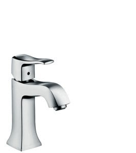 Hansgrohe Metris Classic Tek kollu Lavabo bataryası 100 kumandalı