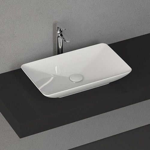 İsvea Sistema Y Clear 60 cm Tezgahüstü Lavabo