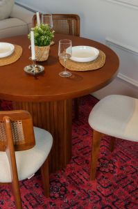 Negüzelev Lucas Masa Takımı Ceviz