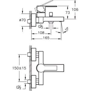 Artema Flo S Banyo Bataryası