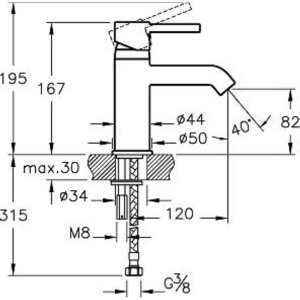 Artema Minimax S Lavabo Bataryası