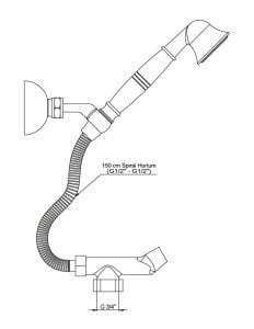 GPD SPS20 Antik Spiral Takımı